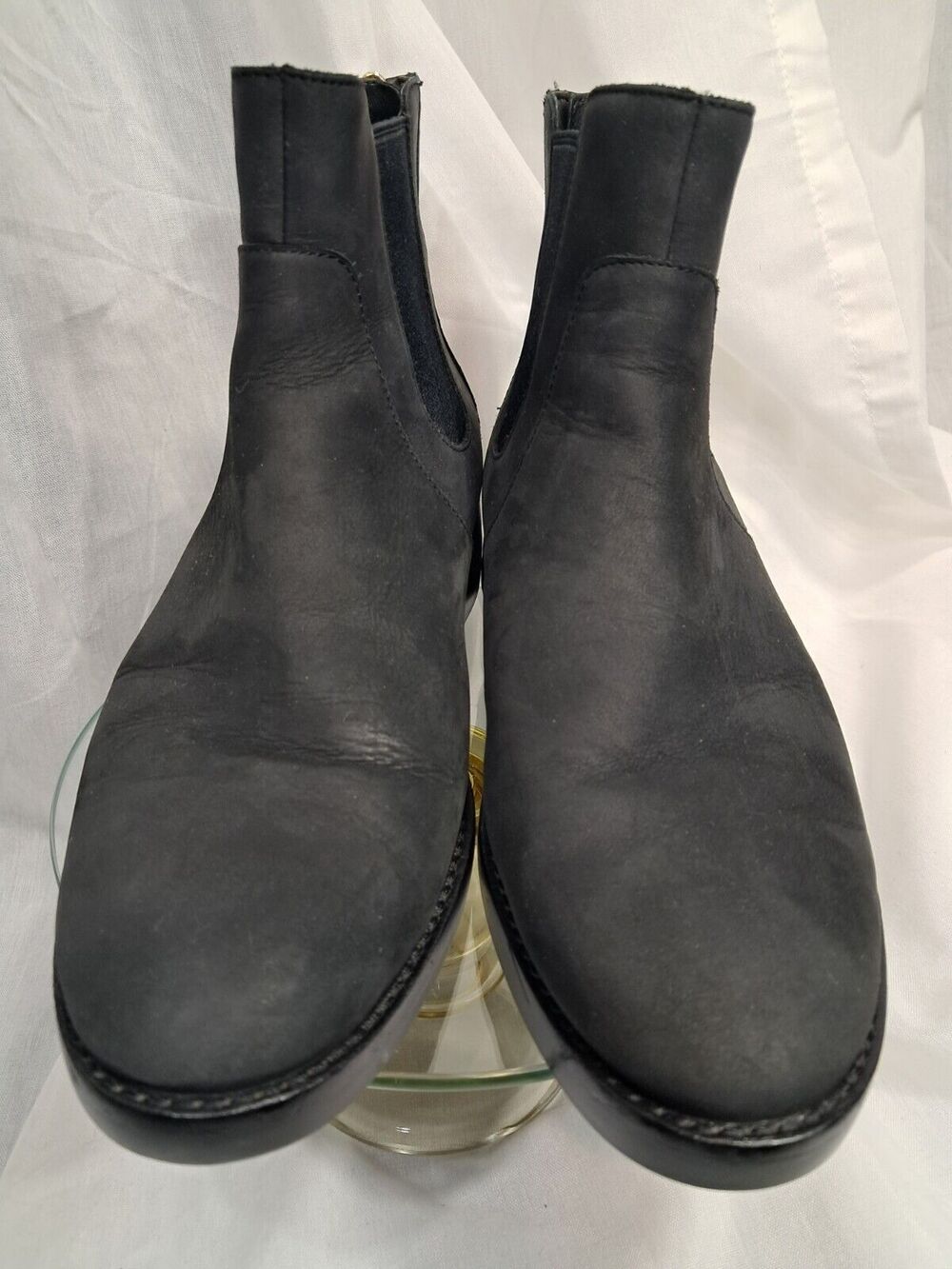 Cole Haan Women's Reid Waterproof Suede Black Ankle Boot 7.5 - Picture 5 of 14